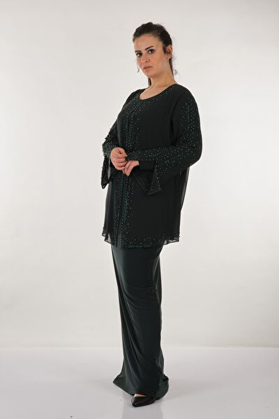 ROZESAH Büyük Beden Günlük Elbise