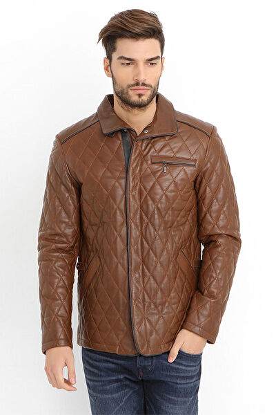 DERİCLUB Erkek Büyük Beden Mont