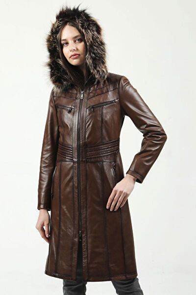 DERİCLUB Kadın Trençkot, Yağmurluk