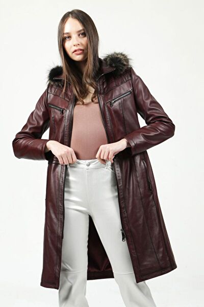 DERİCLUB Kadın Trençkot, Yağmurluk