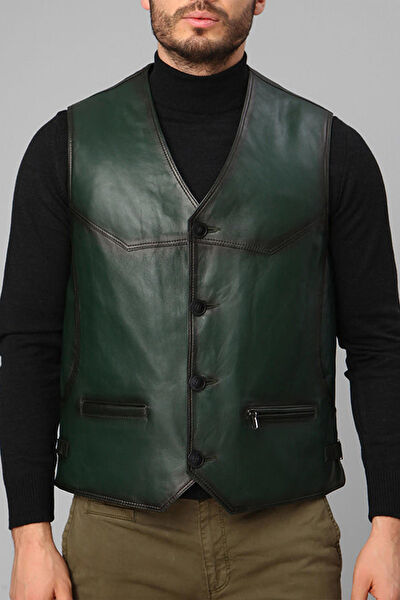 DERİCLUB Erkek Yelek