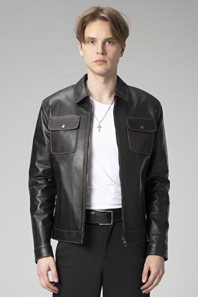 DERİCLUB Erkek Mont, Kaban