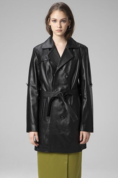 DERİCLUB Kadın Trençkot, Yağmurluk