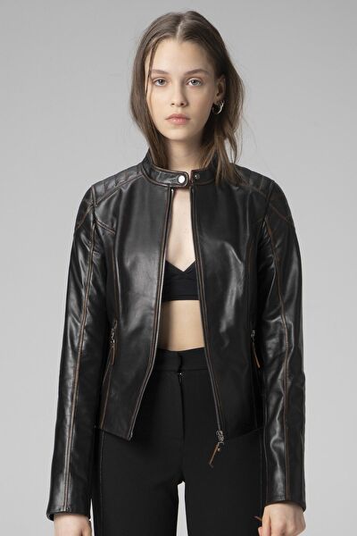 DERİCLUB Kadın Mont