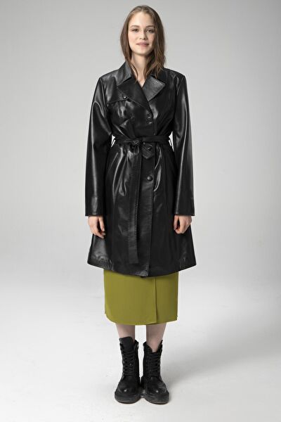 DERİCLUB Kadın Trençkot, Yağmurluk