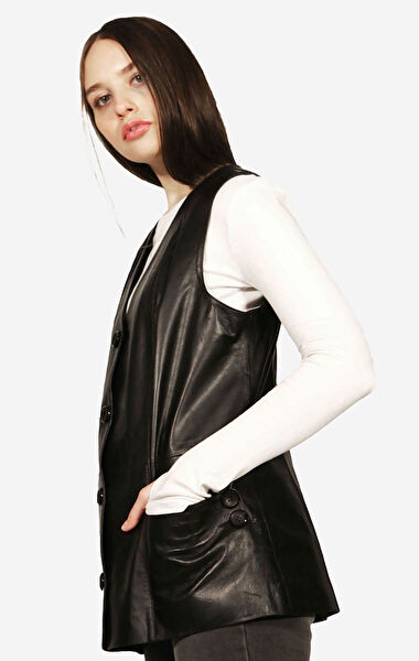 DERİCLUB Kadın Yelek