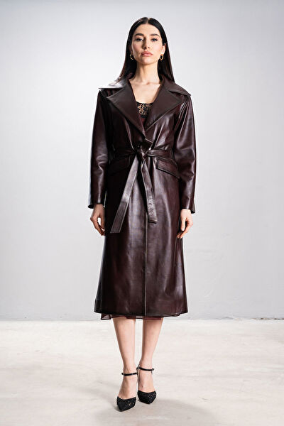 DERİCLUB Kadın Trençkot, Yağmurluk