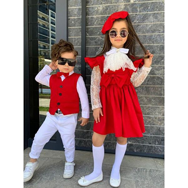 ModaVals Kız Çocuk Salopet