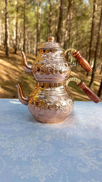 Bakır Sanatı Çaydanlık, Demlik