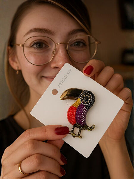 PUNKY DESIGN Broş, Yaka İğnesi, Rozet