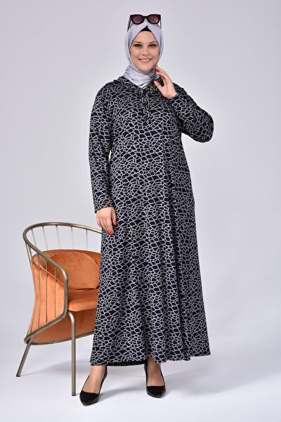 FERACE Büyük Beden Günlük Elbise