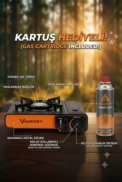 VANCKEY Kamp Ocağı, Kamp Sobası
