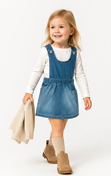 Overdo Kız Çocuk Elbise