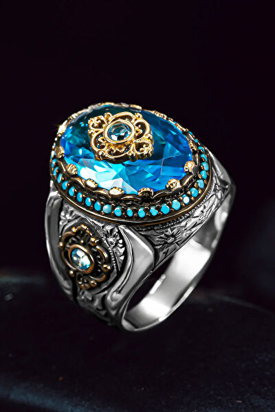 OSMANLI GÜMÜŞ Erkek Yüzük