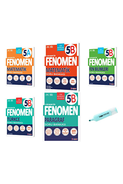 Fenomen Yayıncılık Ders ve Yardımcı Kaynak Kitapları