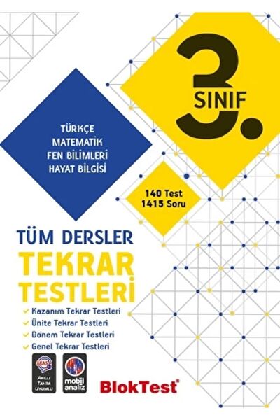 BlokTest Yayınları Ders ve Yardımcı Kaynak Kitapları