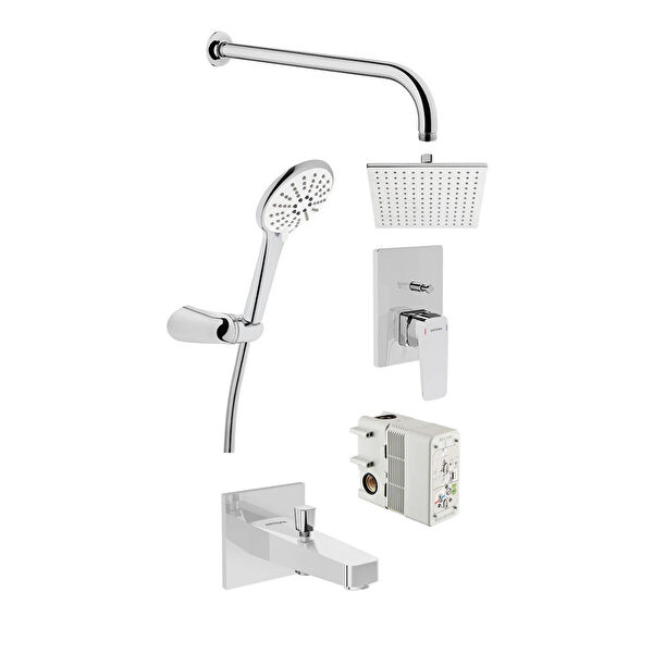 Artema Duş Başlığı, Spirali, Seti