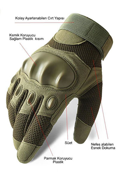 Single Motosiklet Eldiveni