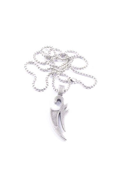 OSMANLI GÜMÜŞ Kolye, Zincir, Künye