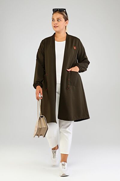 FERACE Büyük Beden Hırka