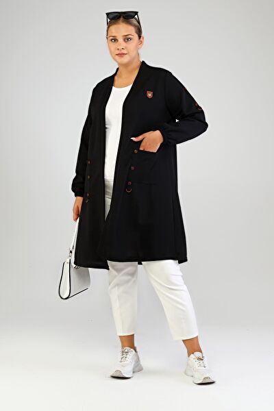 FERACE Büyük Beden Hırka