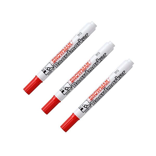 Snowman Markör ve Tahta Kalemi