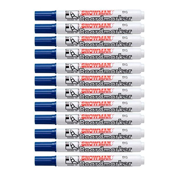 Snowman Markör ve Tahta Kalemi