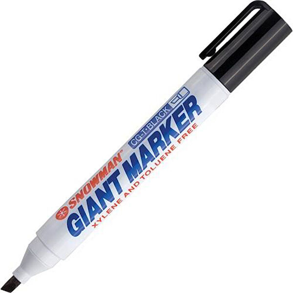 Snowman Markör ve Tahta Kalemi