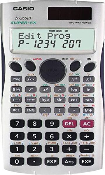 Casio Hesap Makinesi