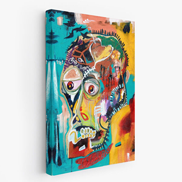 Harita Sepeti Kanvas Tablo