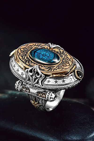 OSMANLI GÜMÜŞ Erkek Yüzük