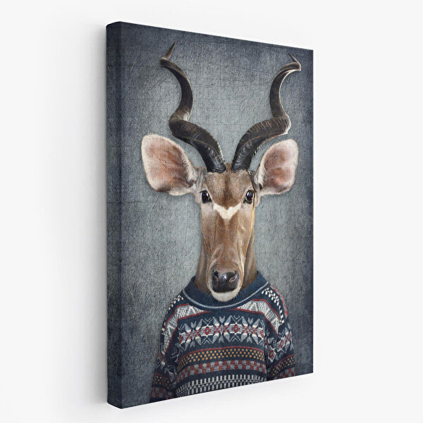 Harita Sepeti Kanvas Tablo