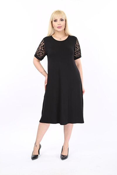 Modayız Büyük Beden Günlük Elbise