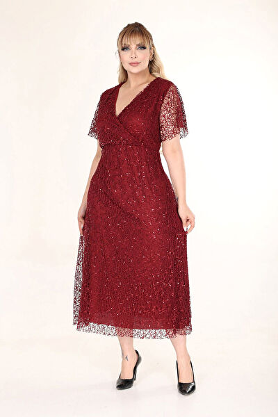 Modayız Büyük Beden Abiye Elbise