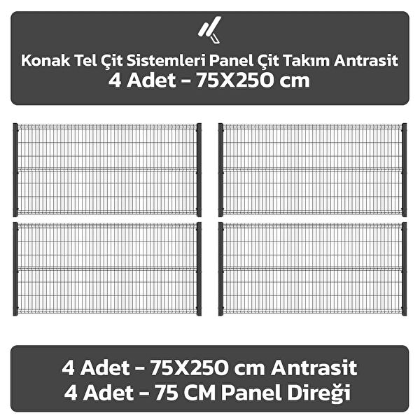 Konak Tel Çit Sistemleri Bahçe Çiti