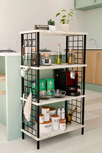 BARIN DESİGN Mutfak Rafı, Terek