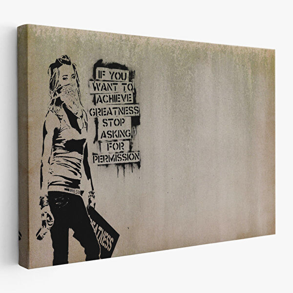 Harita Sepeti Kanvas Tablo