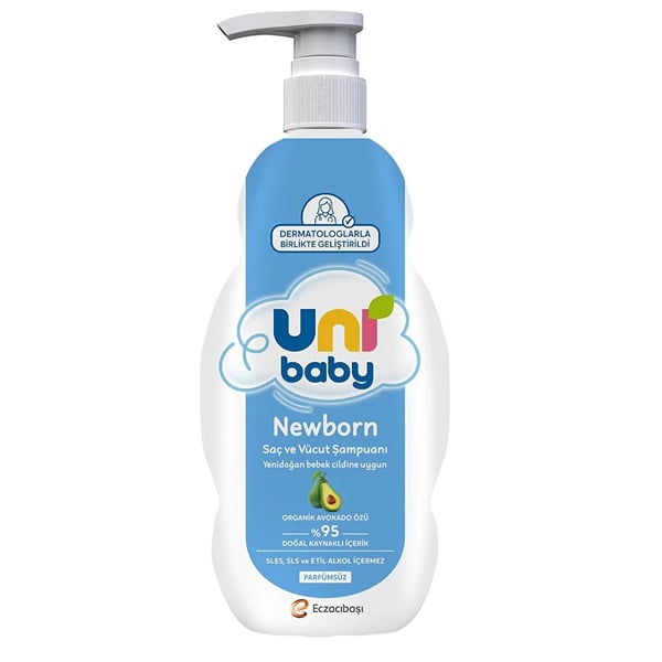 Uni Baby Bebek Saç, Vücut Şampuanı