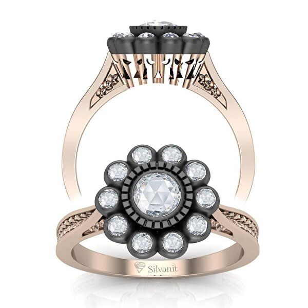 Silvanit Pırlanta Kadın Yüzük