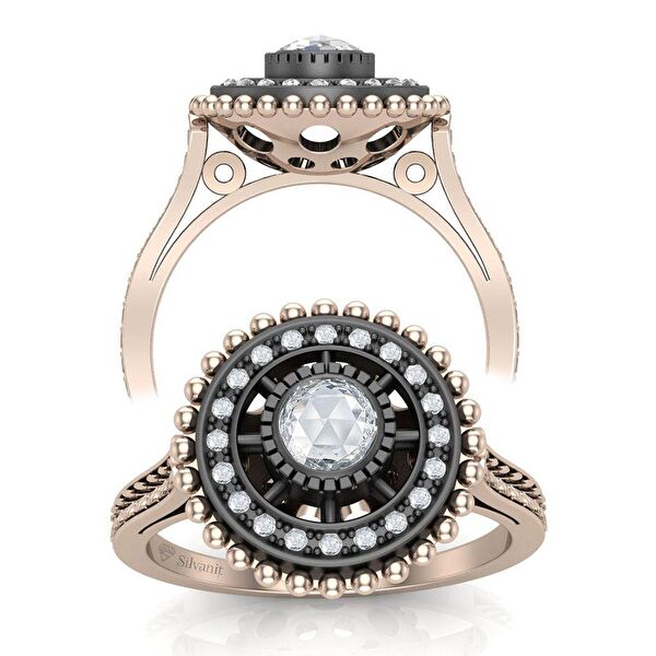 Silvanit Pırlanta Kadın Yüzük