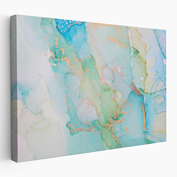 Harita Sepeti Kanvas Tablo