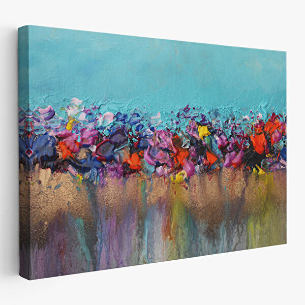 Harita Sepeti Kanvas Tablo