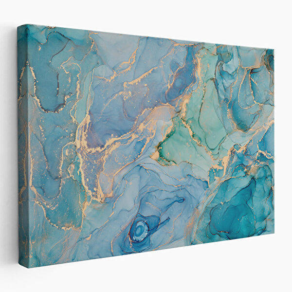 Harita Sepeti Kanvas Tablo