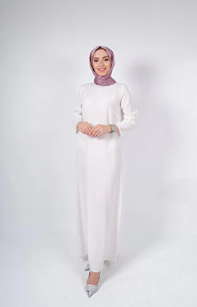 White Corner Tesettür Elbise