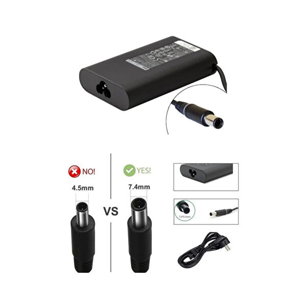 Dell Notebook Adaptör, Şarj Cihazı