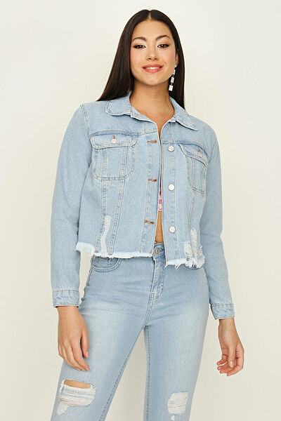 Select Kadın Kot Ceket