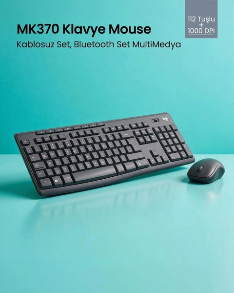 Logitech Klavye Mouse Seti