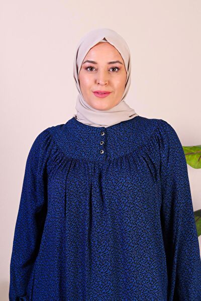 FERACE Büyük Beden Günlük Elbise