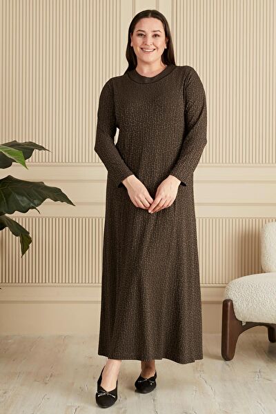 FERACE Büyük Beden Günlük Elbise