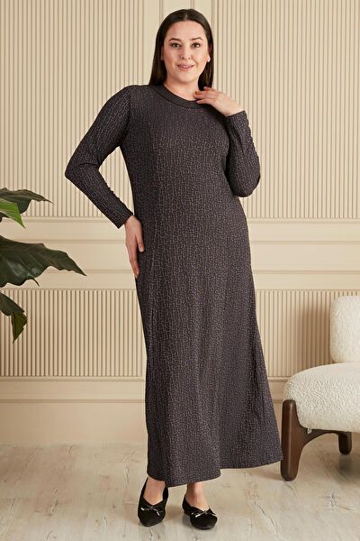 FERACE Büyük Beden Günlük Elbise